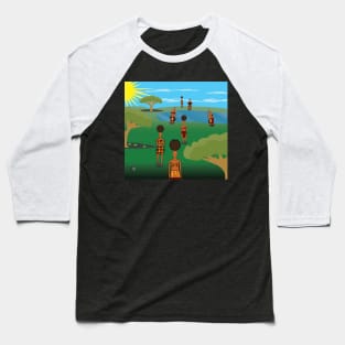 Igbo art Baseball T-Shirt